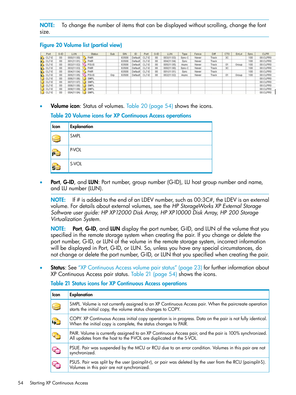 HP StorageWorks XP Remote Web Console Software User Manual | Page 54 / 115