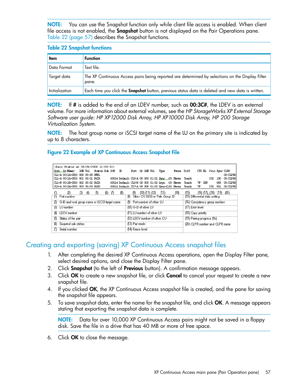 HP StorageWorks XP Remote Web Console Software User Manual | Page 57 / 115