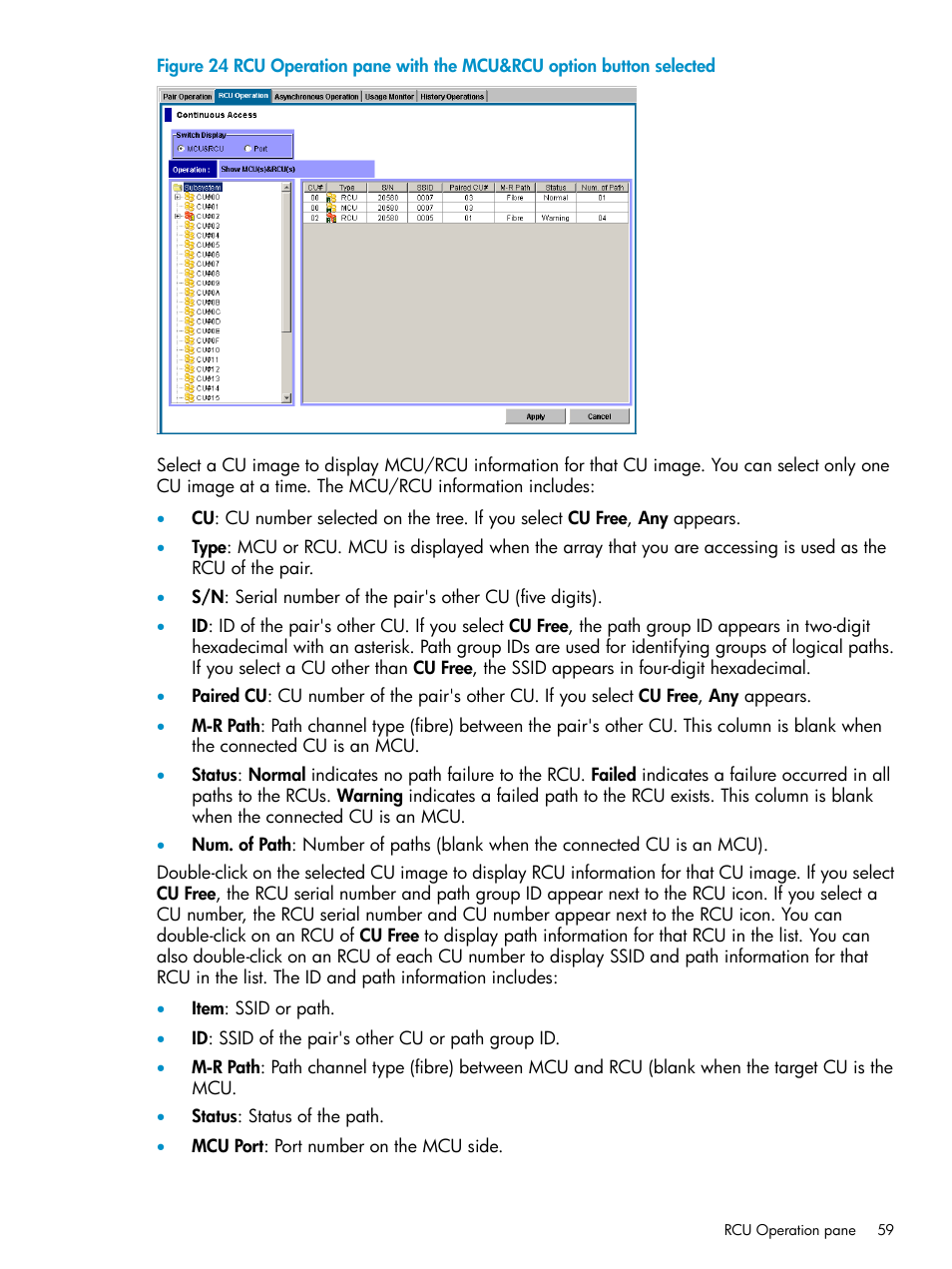 HP StorageWorks XP Remote Web Console Software User Manual | Page 59 / 115