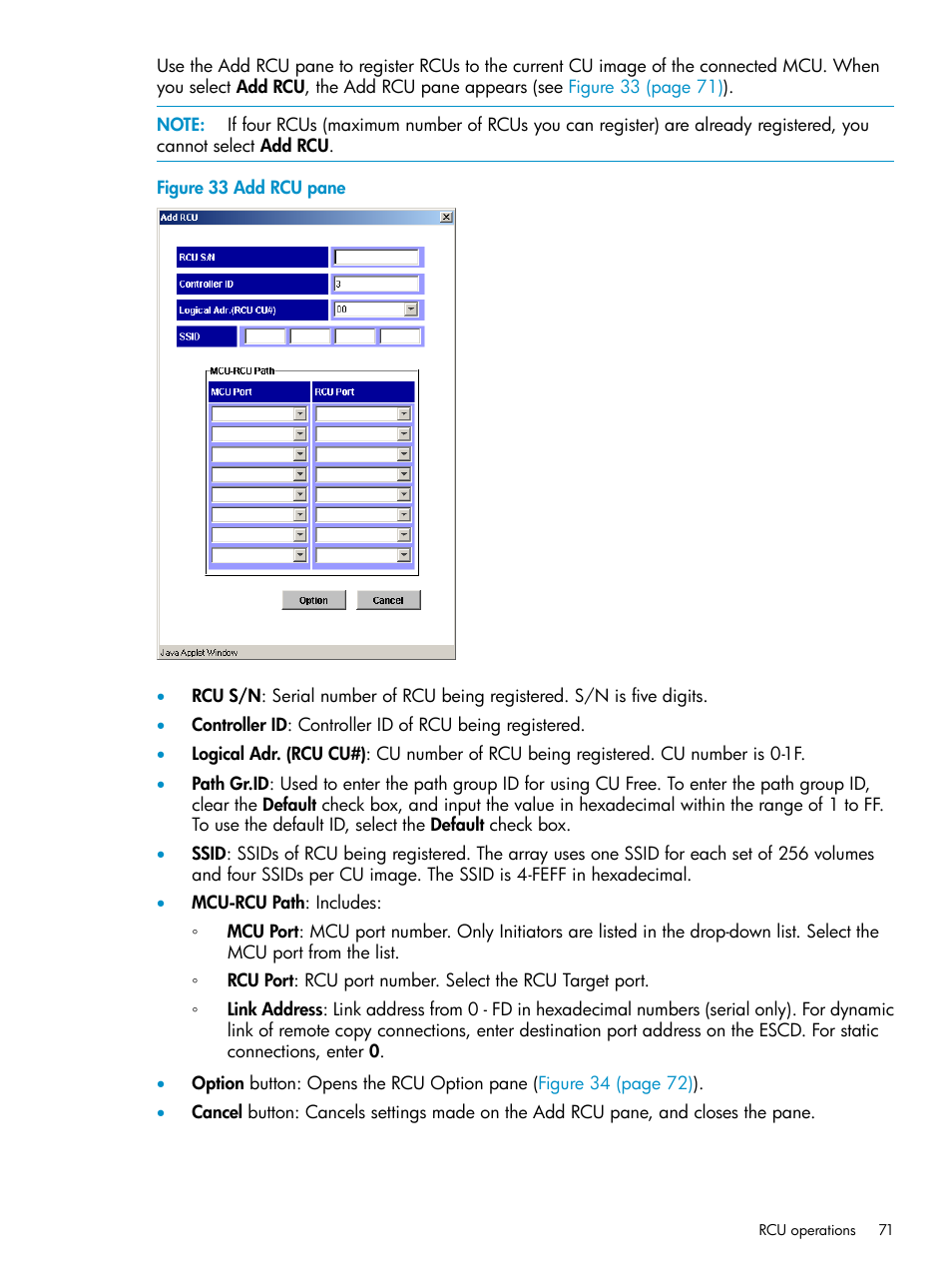 HP StorageWorks XP Remote Web Console Software User Manual | Page 71 / 115