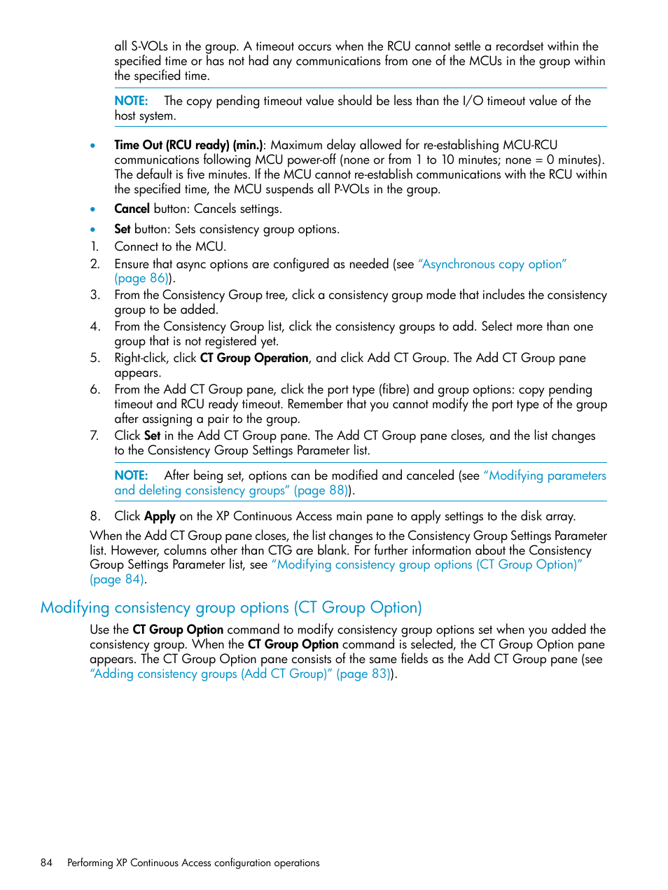 HP StorageWorks XP Remote Web Console Software User Manual | Page 84 / 115