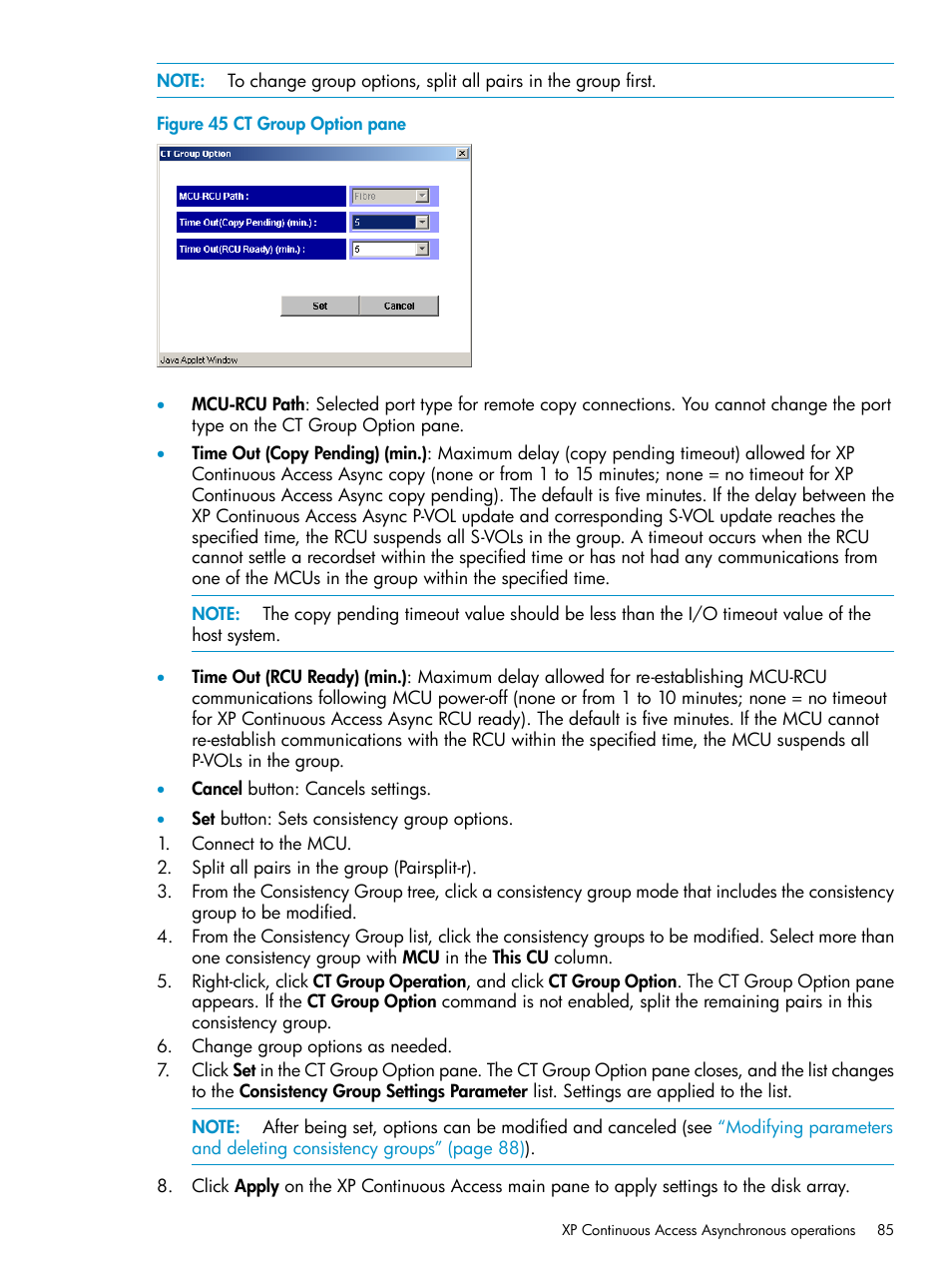 HP StorageWorks XP Remote Web Console Software User Manual | Page 85 / 115