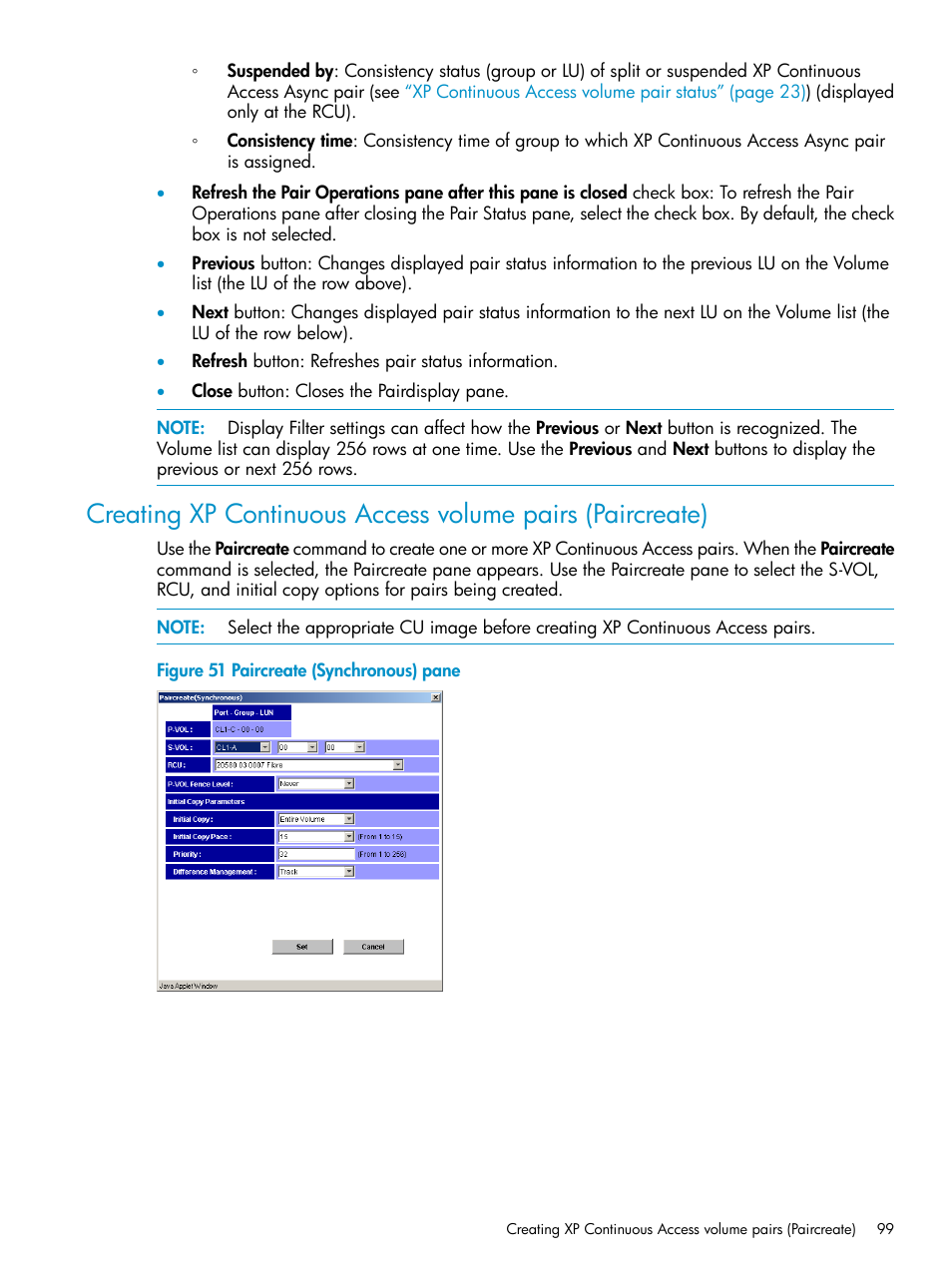 HP StorageWorks XP Remote Web Console Software User Manual | Page 99 / 115