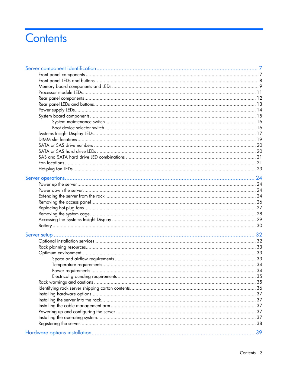 HP ProLiant DL580 G4 Server User Manual | Page 3 / 139