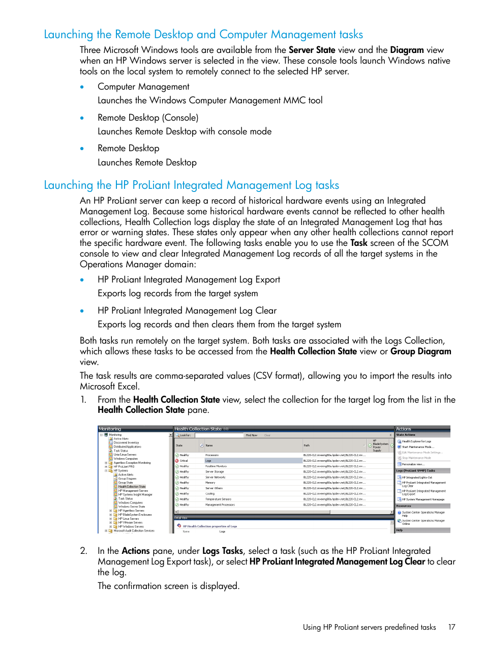 HP OneView for Microsoft System Center User Manual | Page 17 / 96