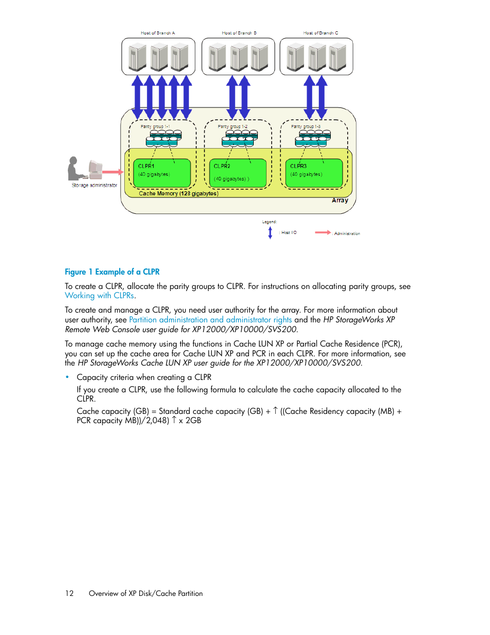 Example of a clpr | HP StorageWorks XP Remote Web Console Software User Manual | Page 12 / 40