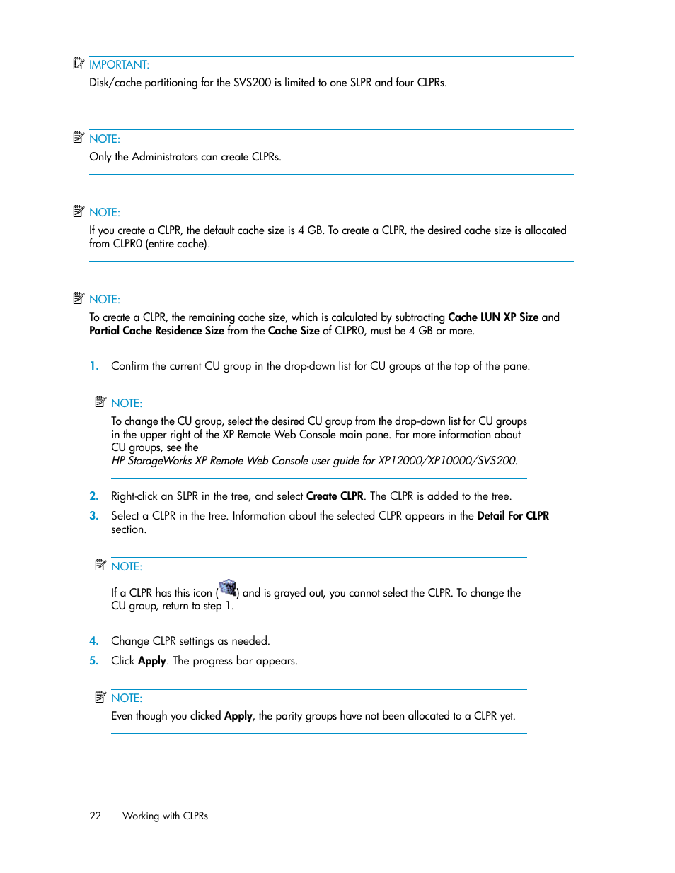 HP StorageWorks XP Remote Web Console Software User Manual | Page 22 / 40