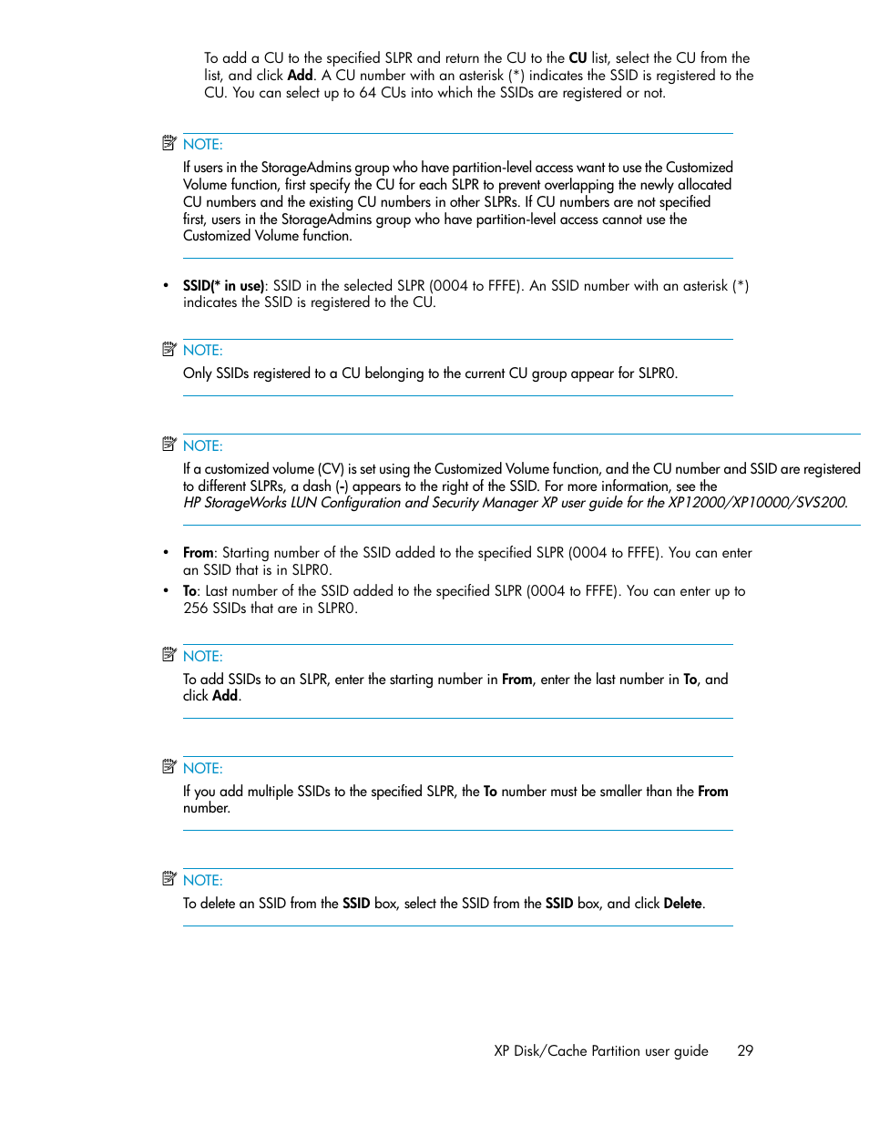 HP StorageWorks XP Remote Web Console Software User Manual | Page 29 / 40