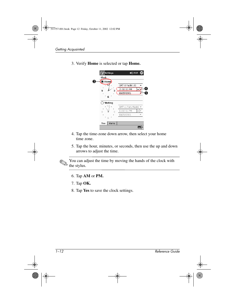 HP iPAQ h1900 Pocket PC series User Manual | Page 18 / 105