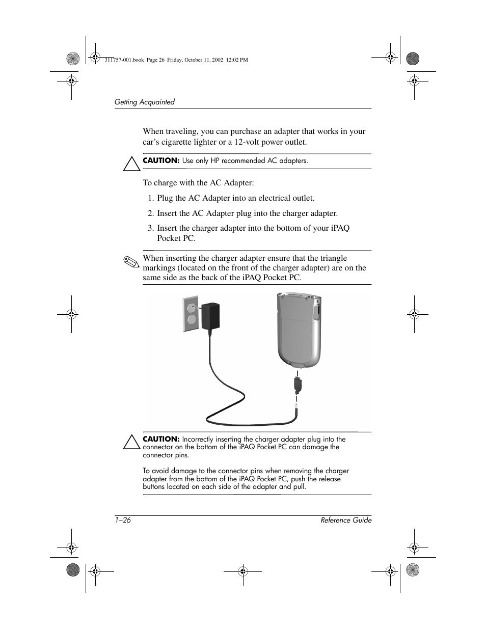 HP iPAQ h1900 Pocket PC series User Manual | Page 32 / 105