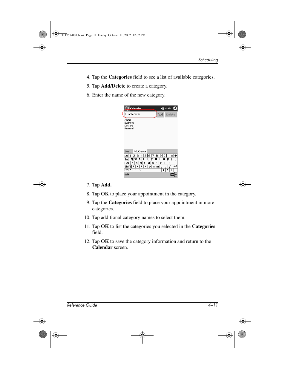 HP iPAQ h1900 Pocket PC series User Manual | Page 72 / 105