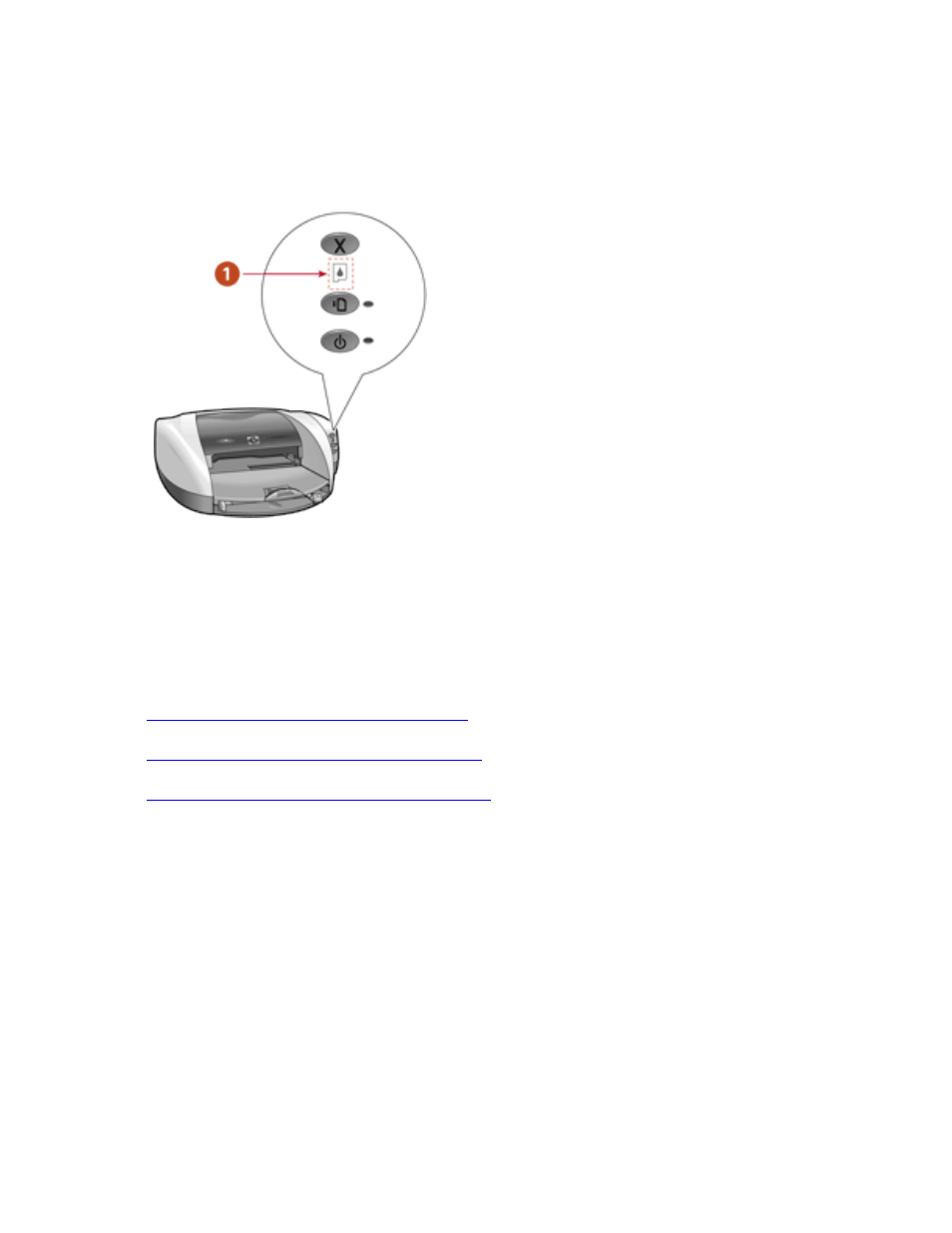 Print cartridge status light is flashing, Light is blinking, see, Print cartridge status light | Is flashing, The print cartridge cradle is on the left | HP Deskjet 5550 Color Inkjet Printer User Manual | Page 115 / 151