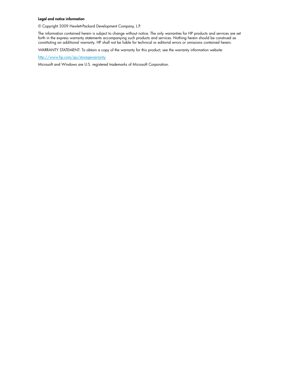 HP SAN Virtualization Services Platform User Manual | Page 2 / 72