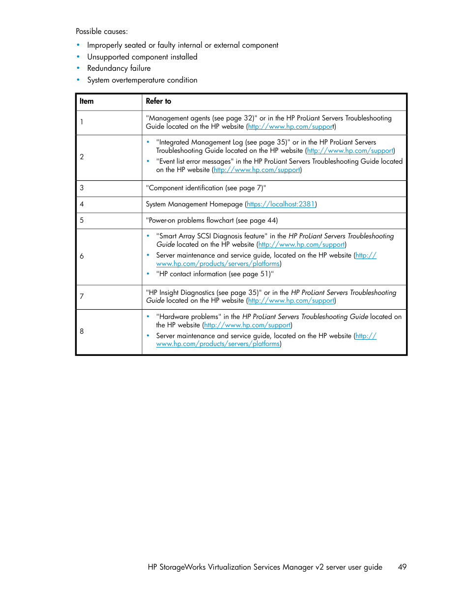 HP SAN Virtualization Services Platform User Manual | Page 49 / 72
