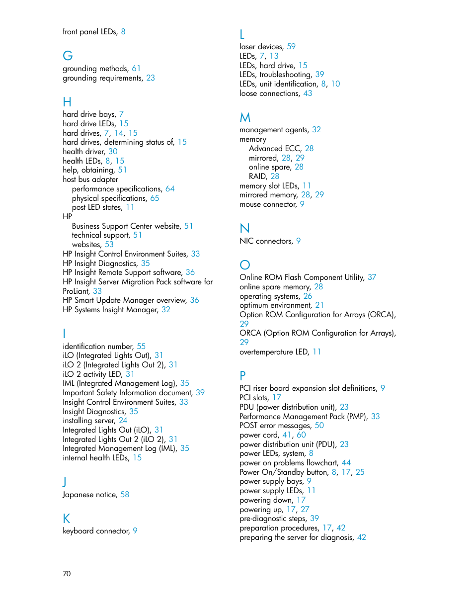 HP SAN Virtualization Services Platform User Manual | Page 70 / 72