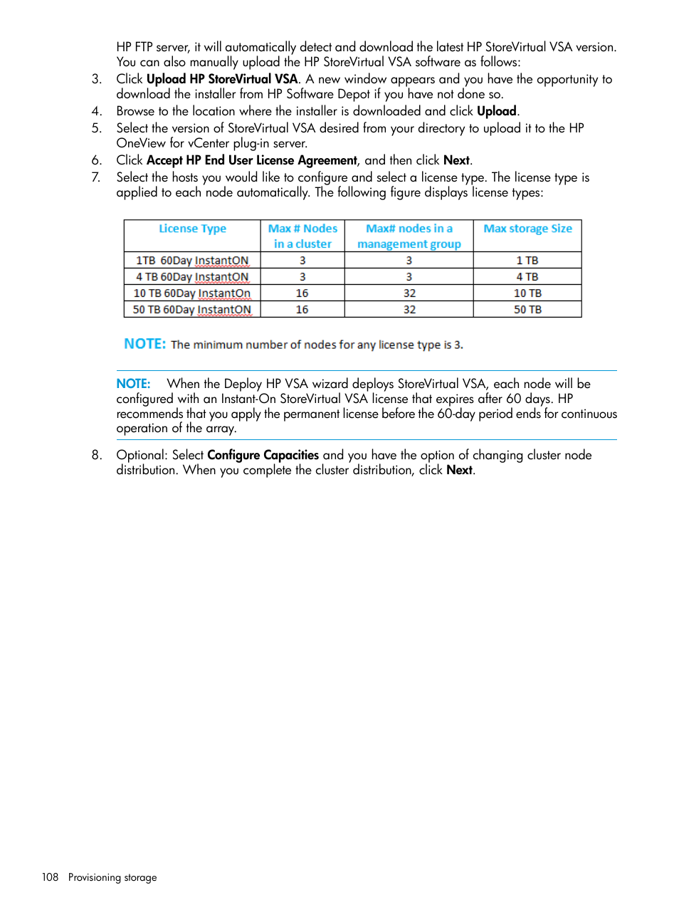 HP OneView for VMware vCenter User Manual | Page 108 / 157