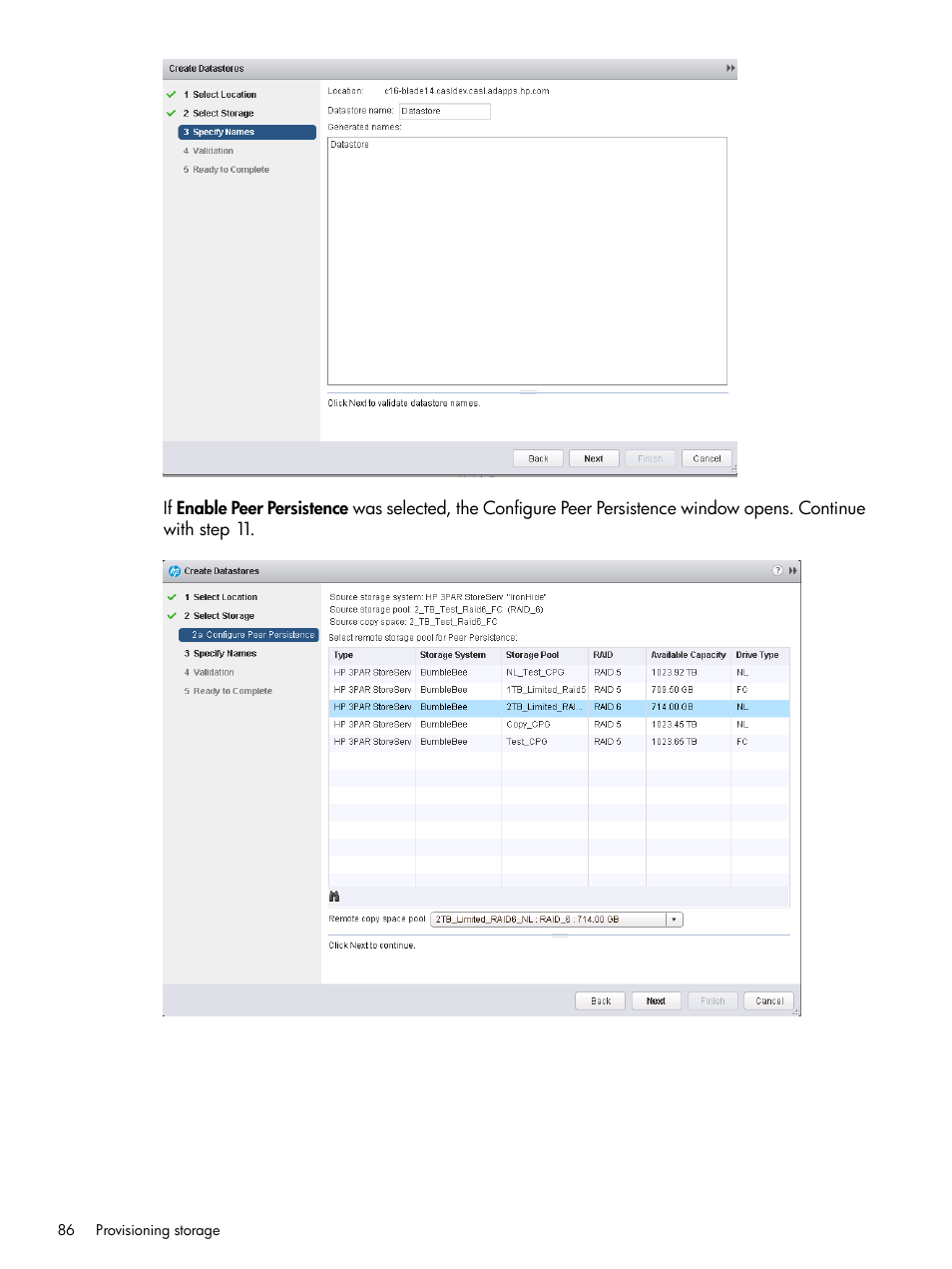 HP OneView for VMware vCenter User Manual | Page 86 / 157