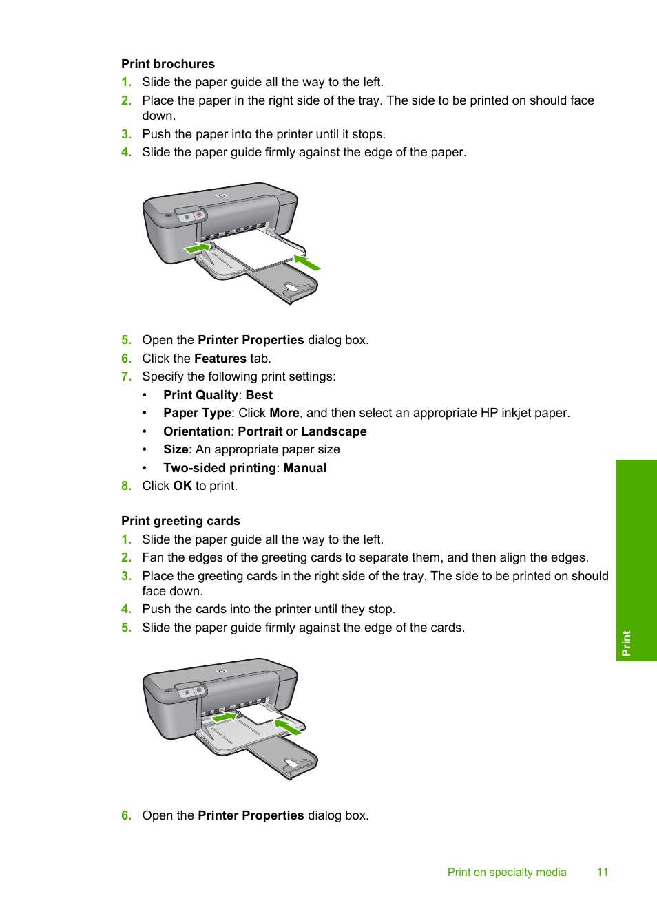 HP Deskjet D2680 Printer User Manual | Page 13 / 88