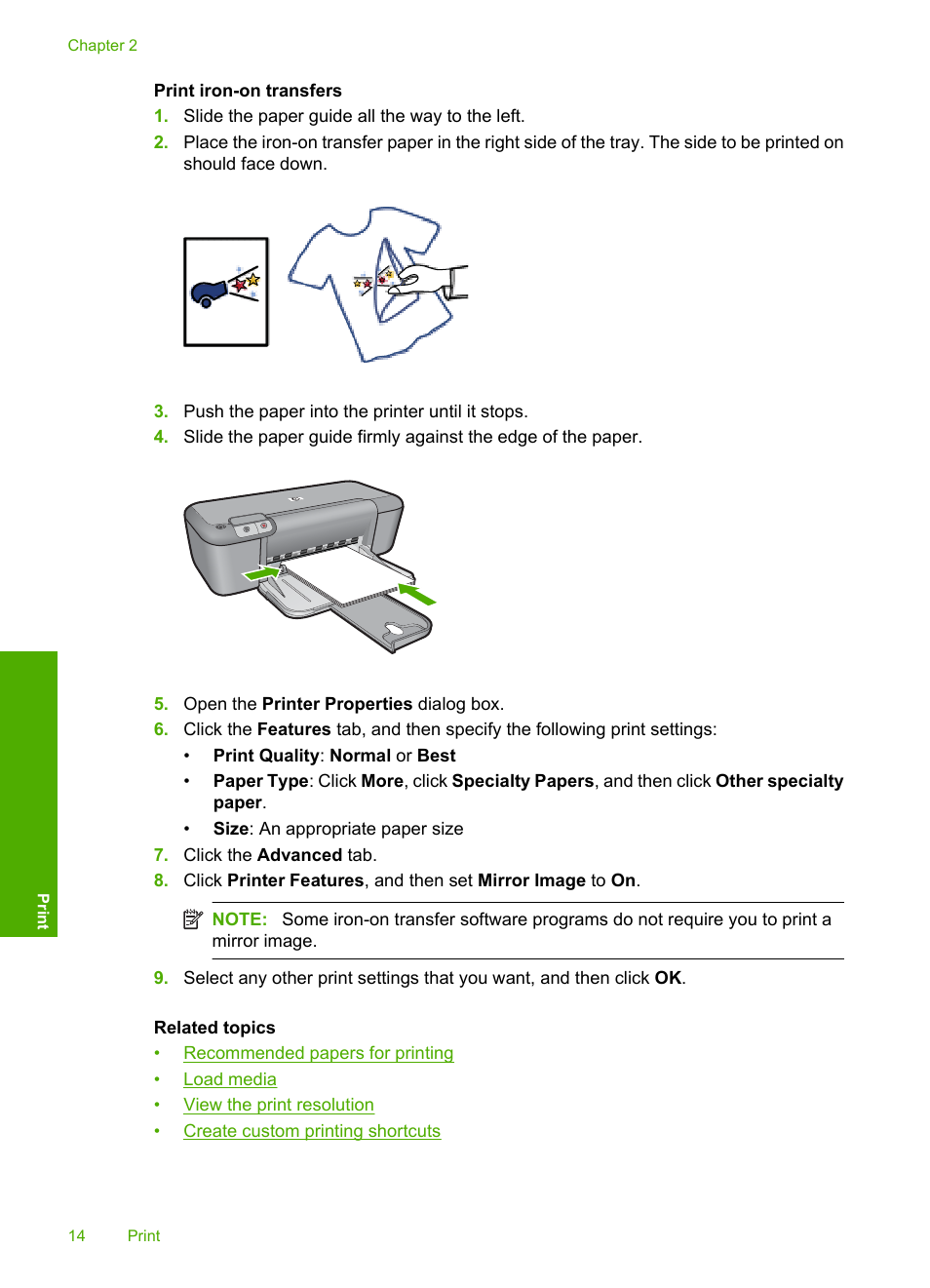 HP Deskjet D2680 Printer User Manual | Page 16 / 88