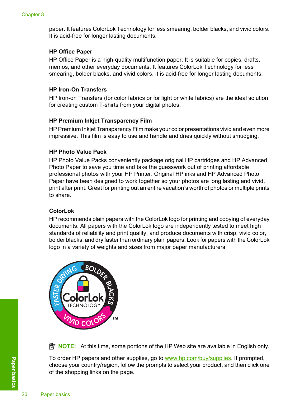 HP Deskjet D2680 Printer User Manual | Page 22 / 88