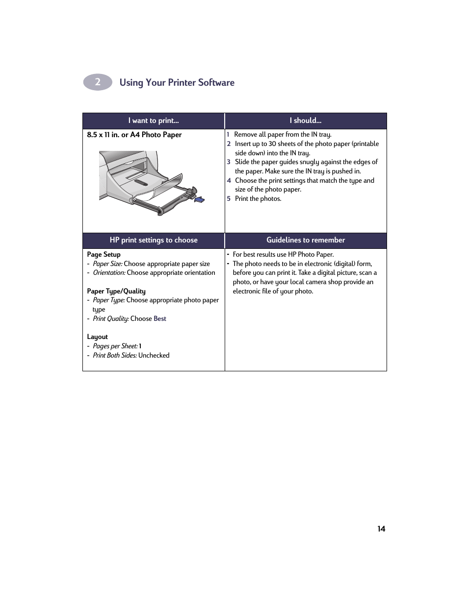 Using your printer software | HP Deskjet 950c Printer User Manual | Page 21 / 73