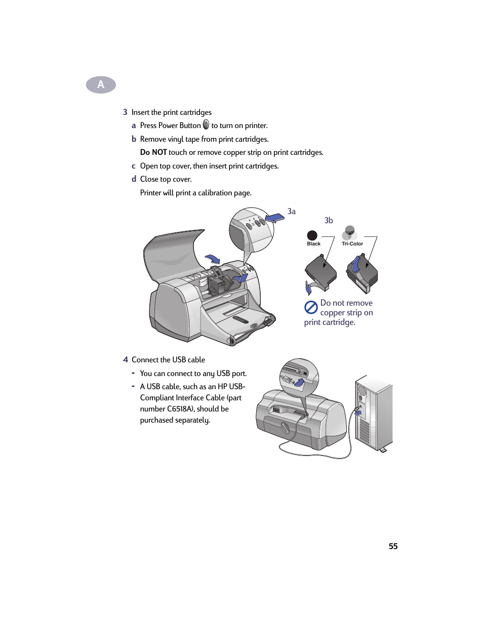 HP Deskjet 950c Printer User Manual | Page 62 / 73