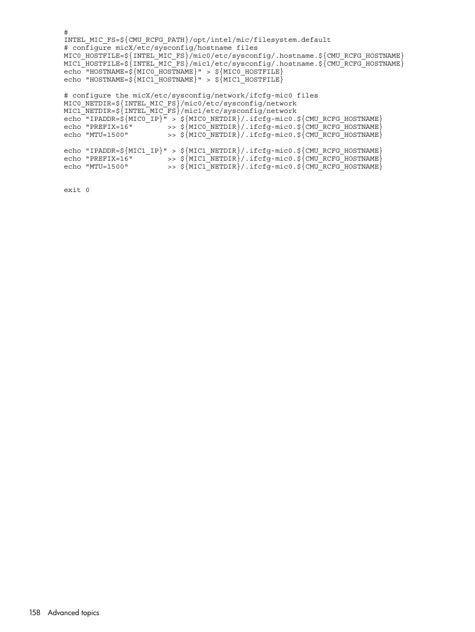 HP Insight Cluster Management Utility User Manual | Page 158 / 223