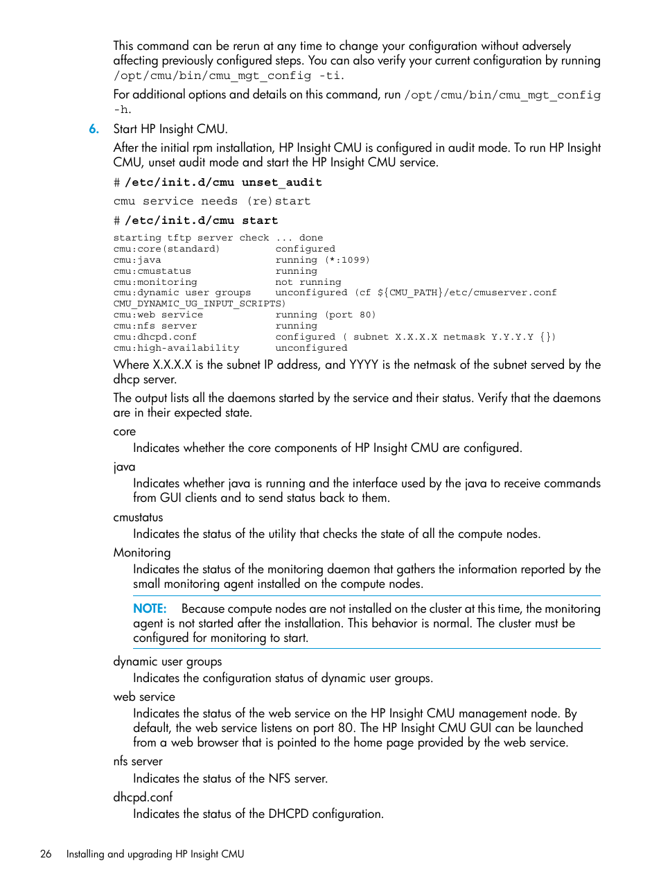 HP Insight Cluster Management Utility User Manual | Page 26 / 223