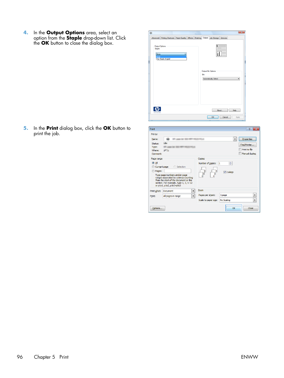 HP LaserJet Enterprise MFP M725 series User Manual | Page 110 / 318