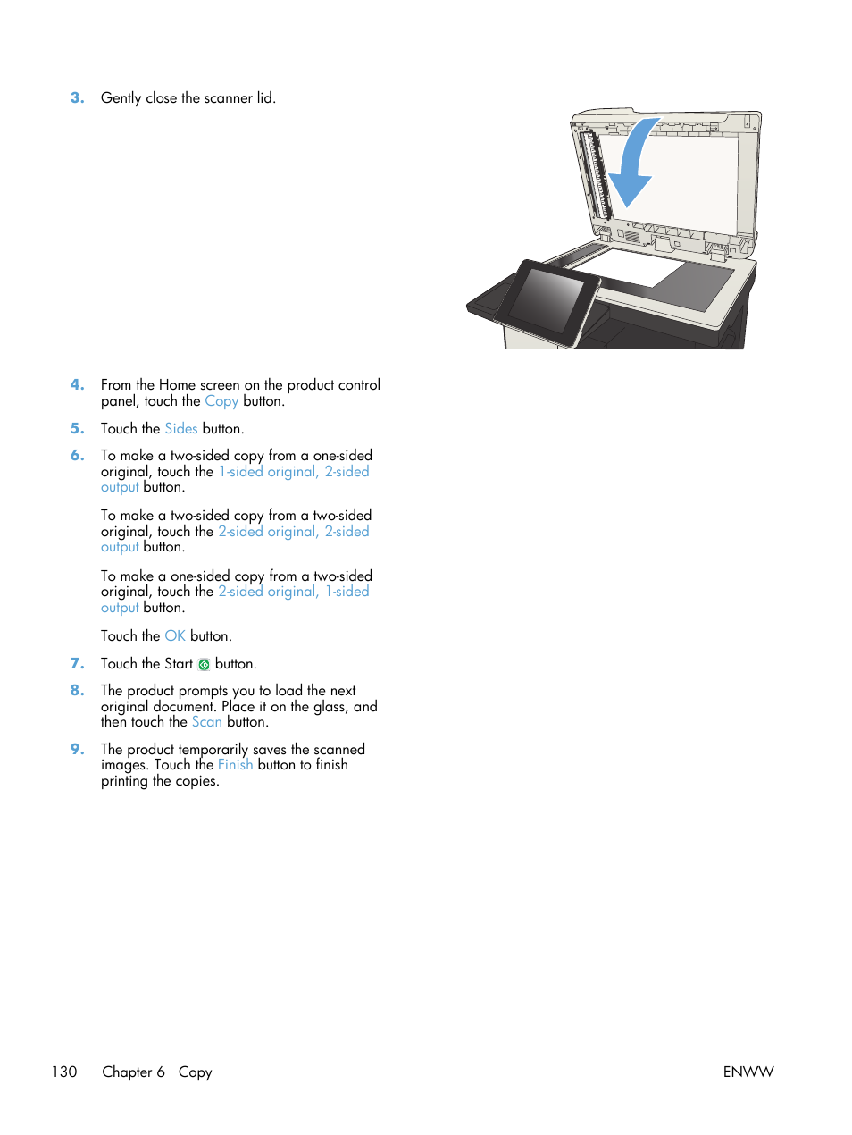 HP LaserJet Enterprise MFP M725 series User Manual | Page 144 / 318