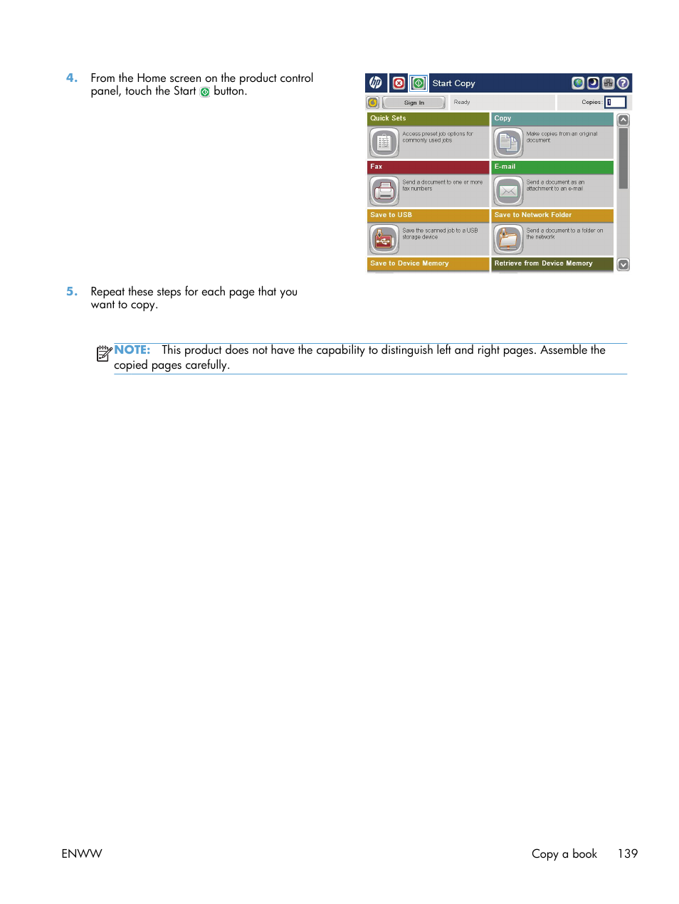 HP LaserJet Enterprise MFP M725 series User Manual | Page 153 / 318