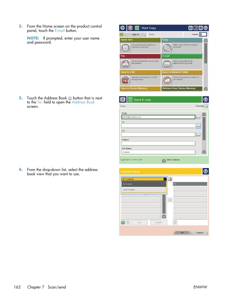 HP LaserJet Enterprise MFP M725 series User Manual | Page 176 / 318