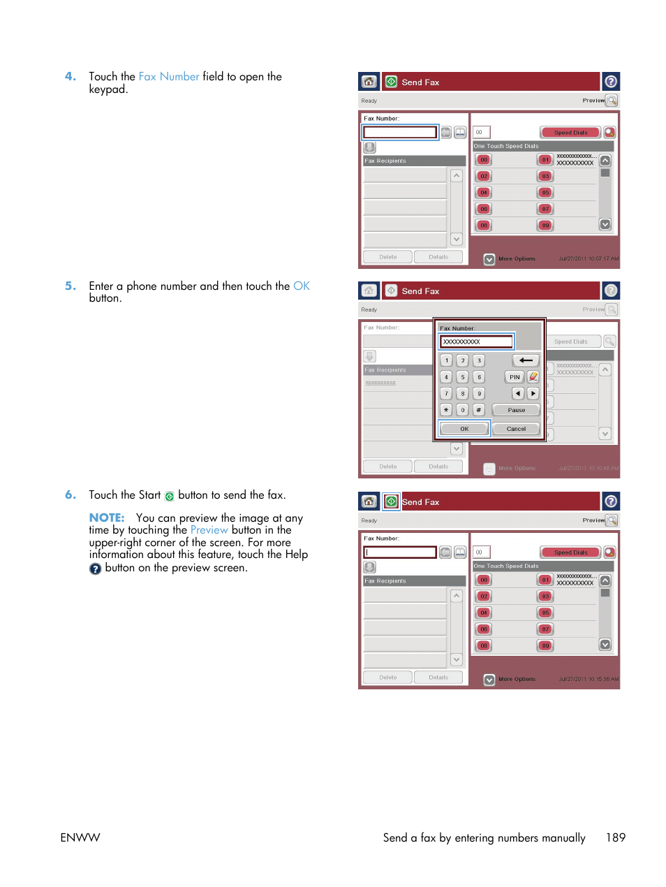 HP LaserJet Enterprise MFP M725 series User Manual | Page 203 / 318