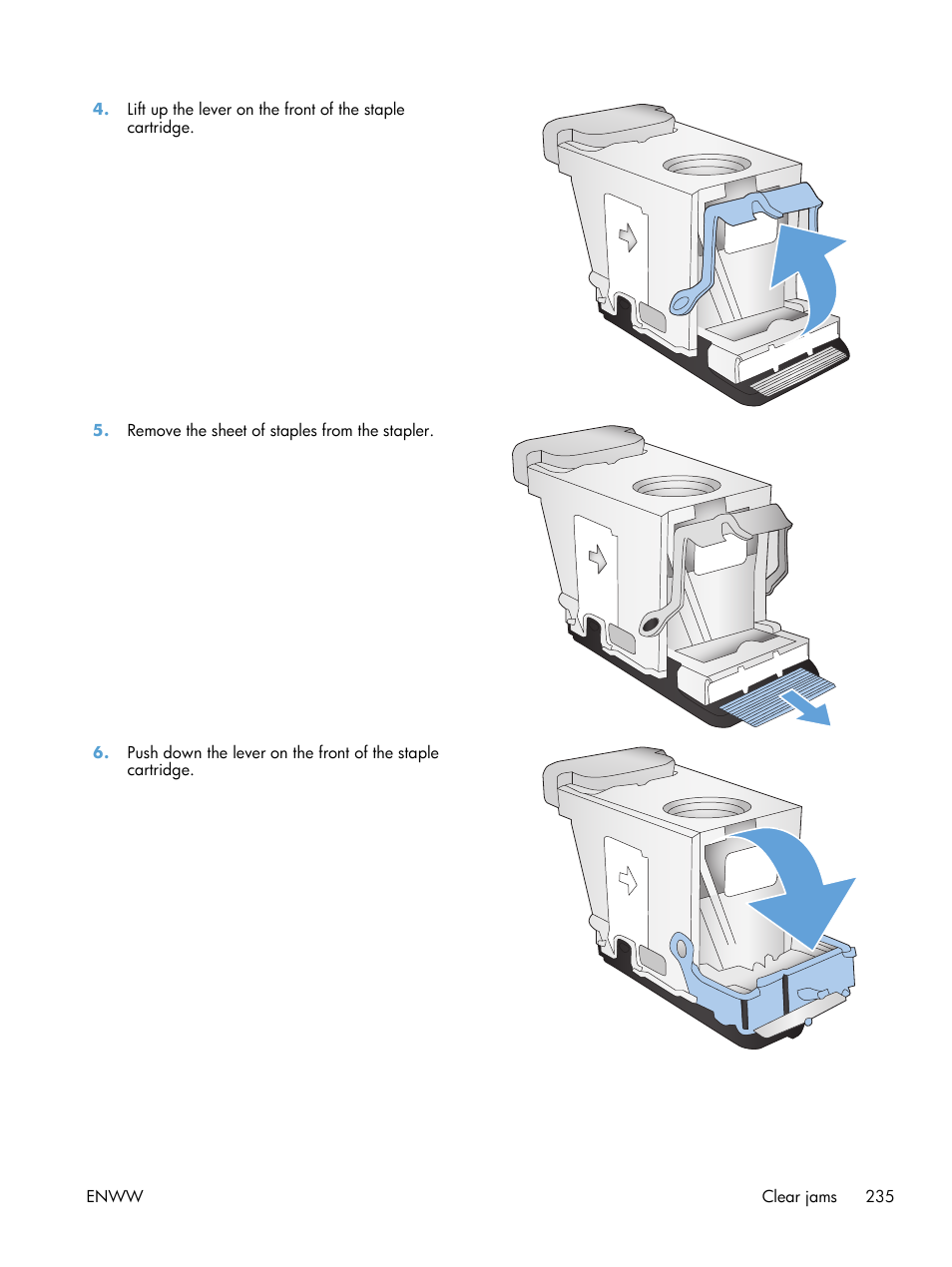 HP LaserJet Enterprise MFP M725 series User Manual | Page 249 / 318