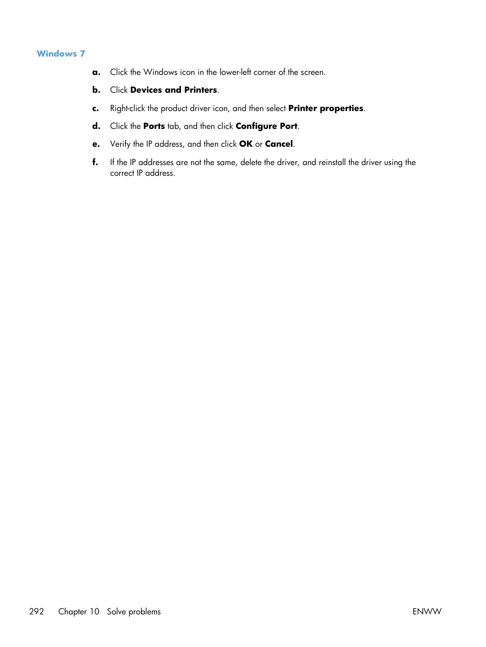 HP LaserJet Enterprise MFP M725 series User Manual | Page 306 / 318
