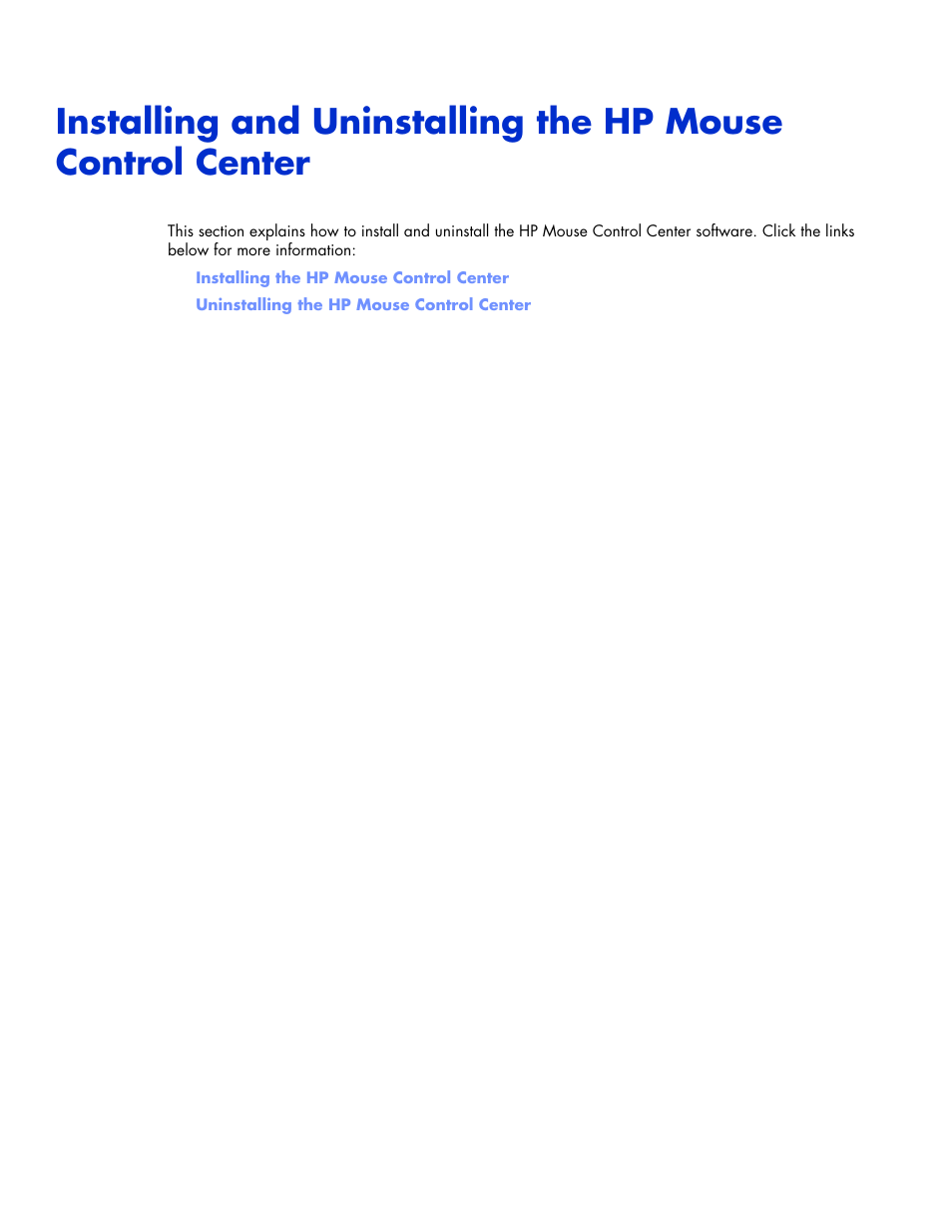 HP Wi-Fi Direct Mobile Mouse User Manual | Page 3 / 31