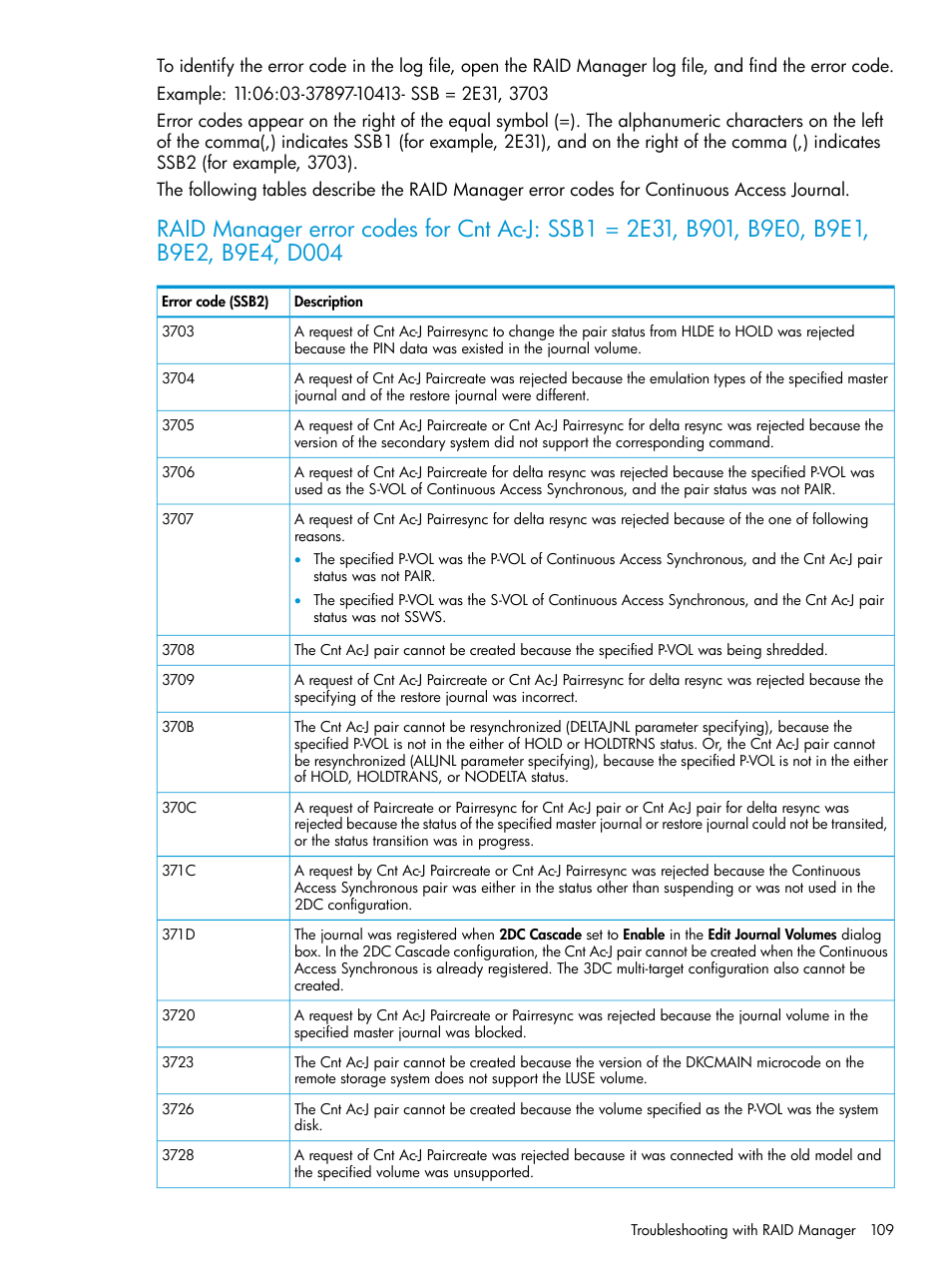 HP XP P9500 Storage User Manual | Page 109 / 192