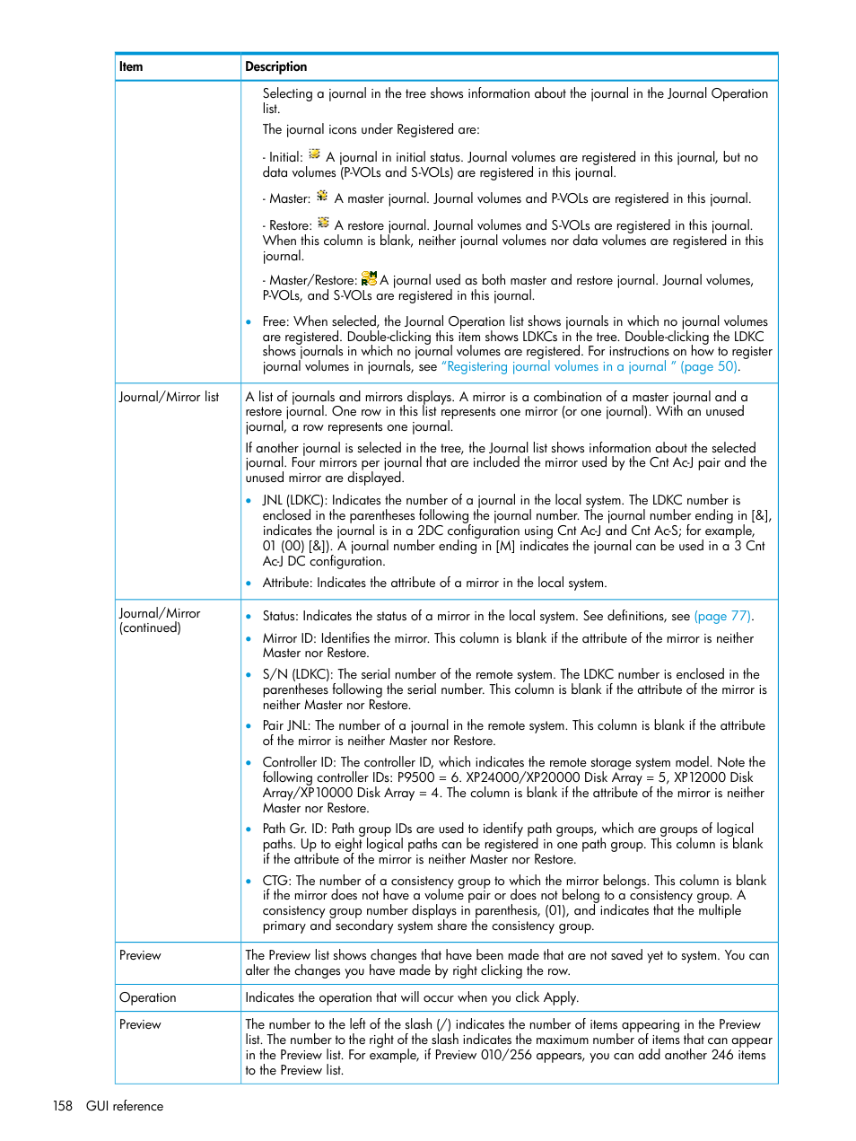 HP XP P9500 Storage User Manual | Page 158 / 192