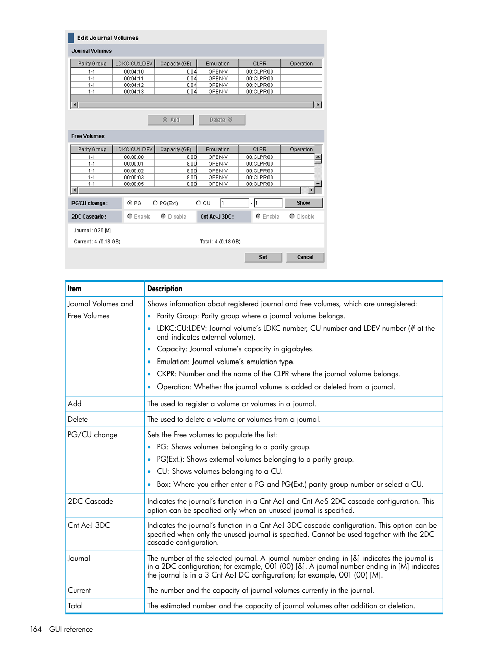 HP XP P9500 Storage User Manual | Page 164 / 192