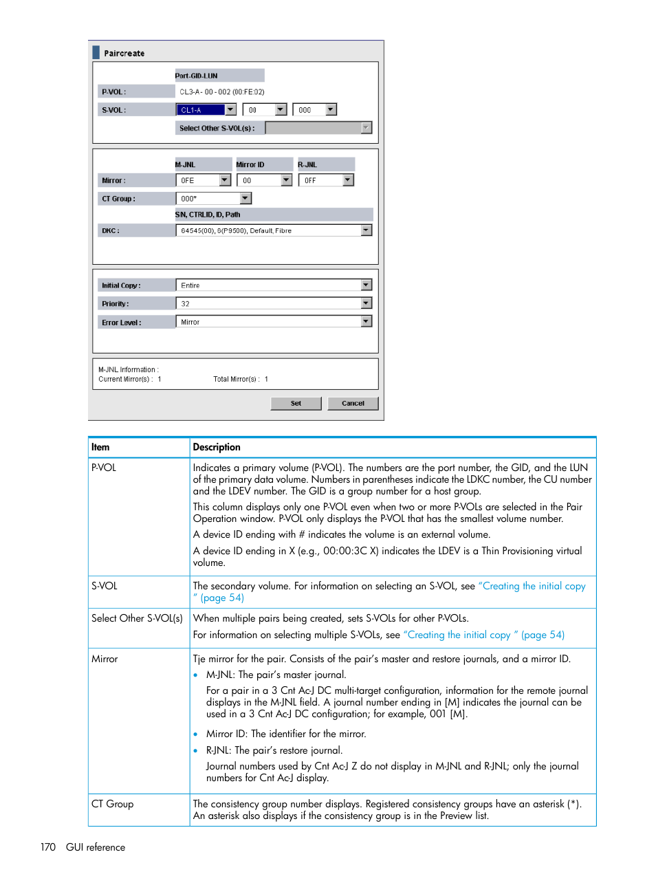 HP XP P9500 Storage User Manual | Page 170 / 192