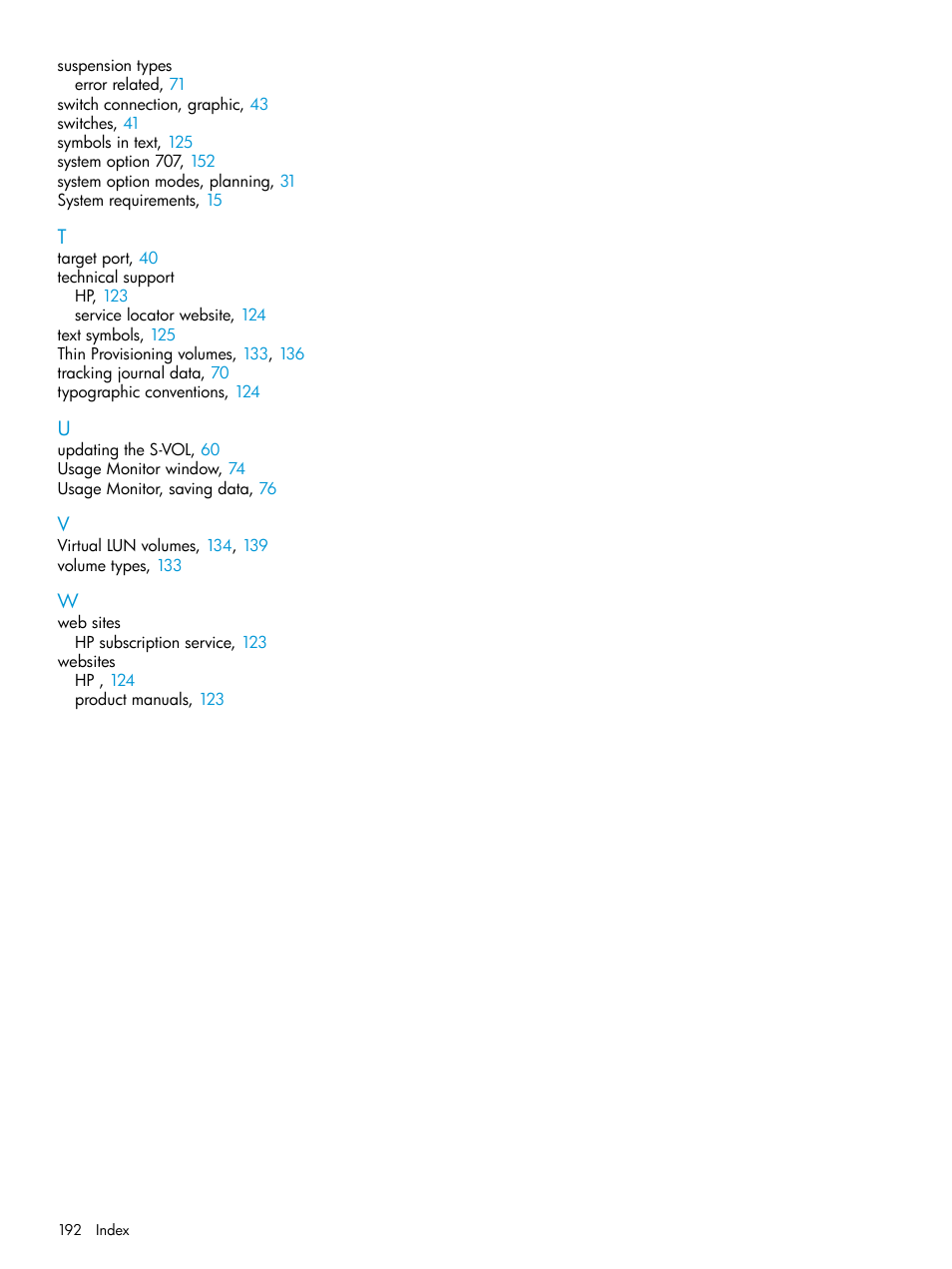 HP XP P9500 Storage User Manual | Page 192 / 192