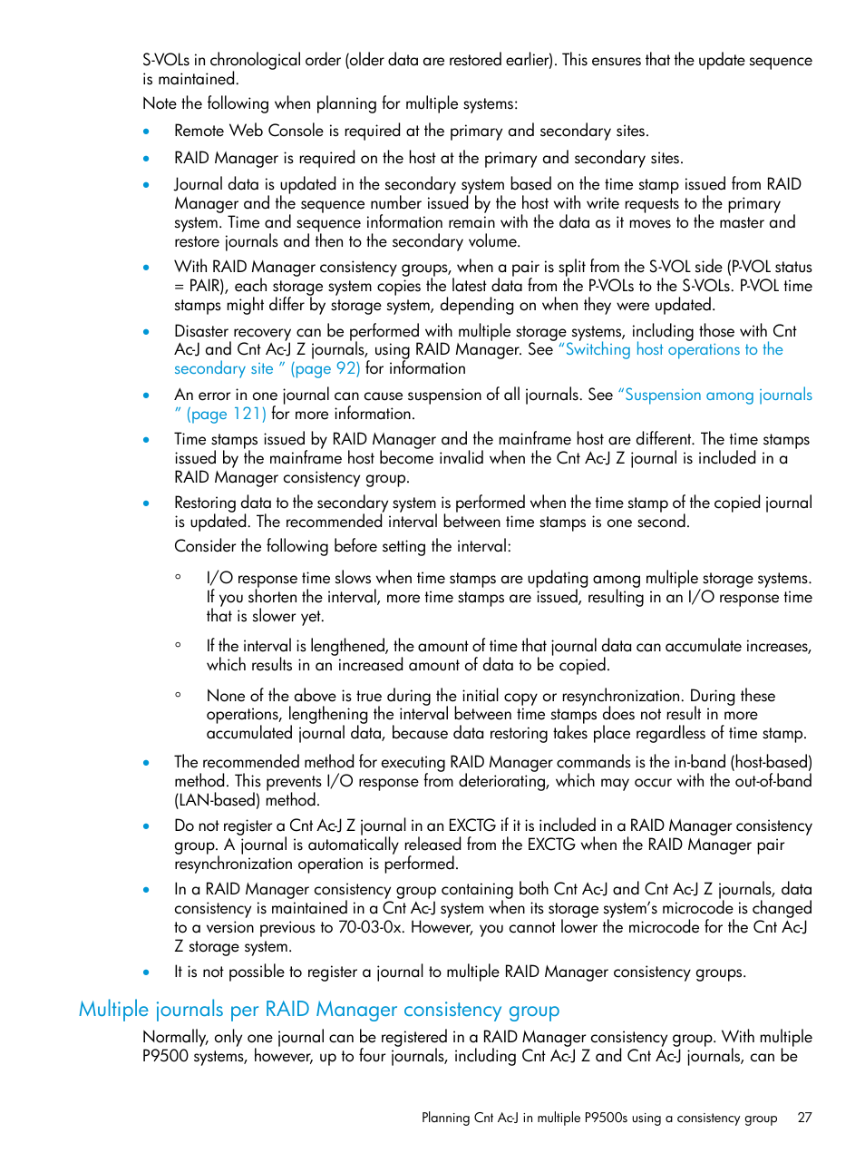 HP XP P9500 Storage User Manual | Page 27 / 192
