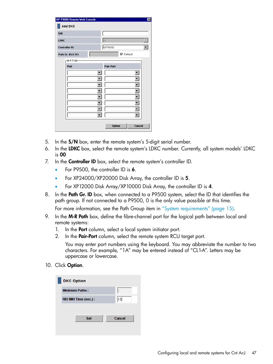 HP XP P9500 Storage User Manual | Page 47 / 192