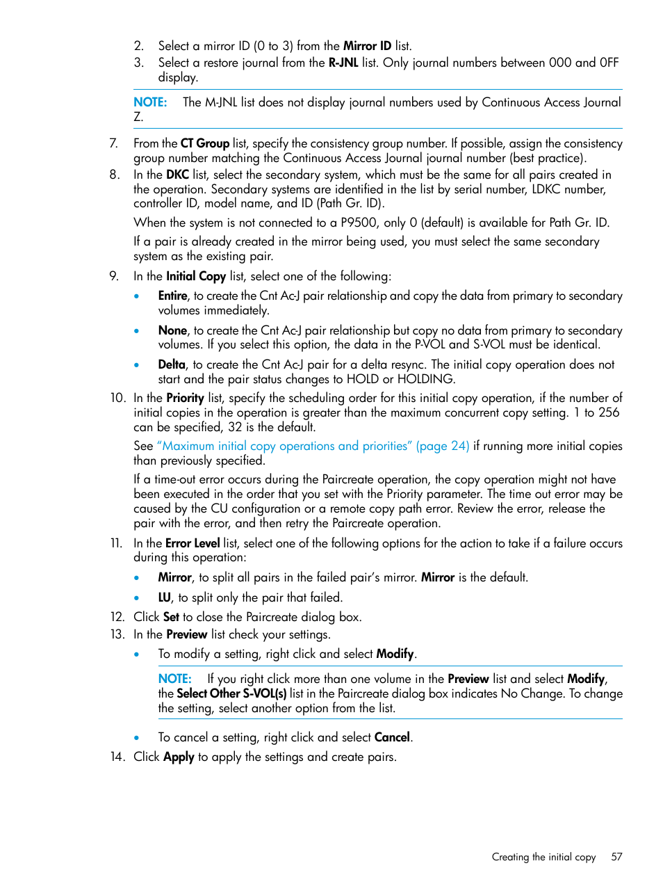 HP XP P9500 Storage User Manual | Page 57 / 192