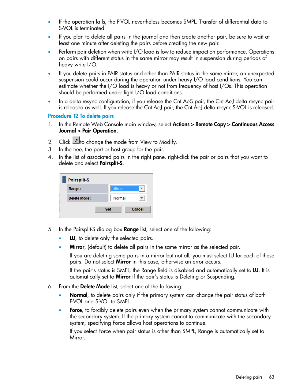 HP XP P9500 Storage User Manual | Page 63 / 192