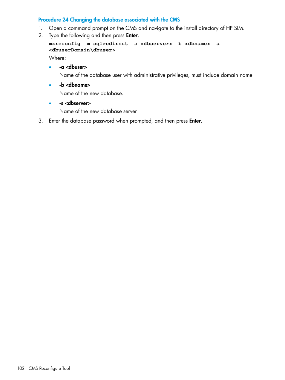 HP Systems Insight Manager User Manual | Page 102 / 259