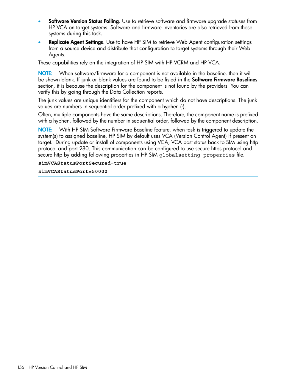 HP Systems Insight Manager User Manual | Page 156 / 259