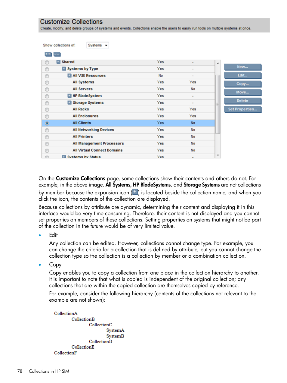 HP Systems Insight Manager User Manual | Page 78 / 259