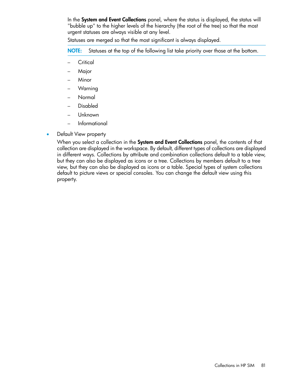 HP Systems Insight Manager User Manual | Page 81 / 259