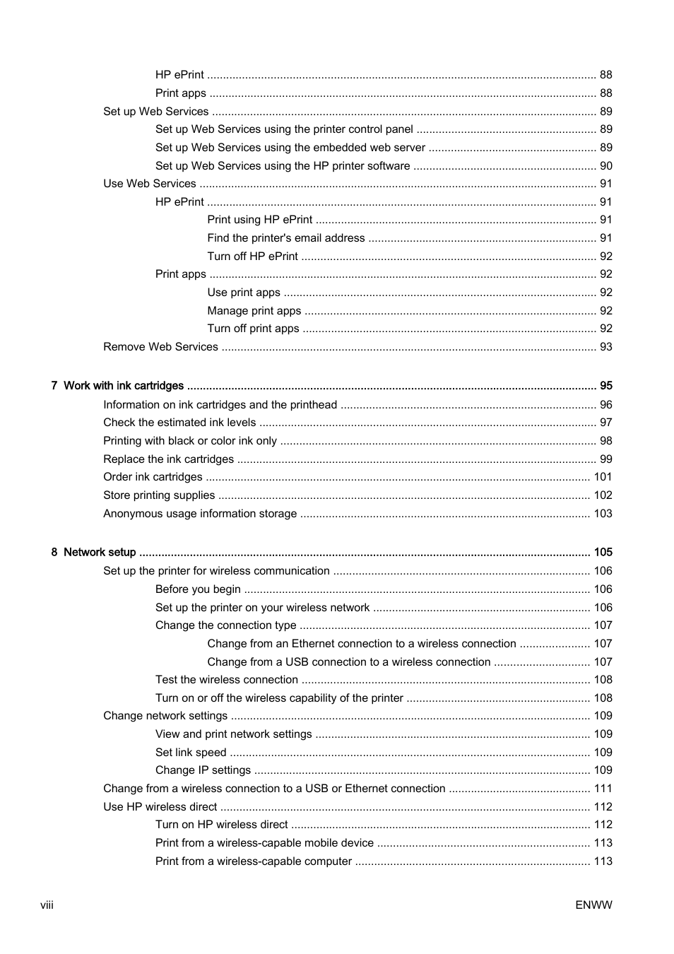 HP Officejet Pro 8610 e-All-in-One Printer User Manual | Page 10 / 268